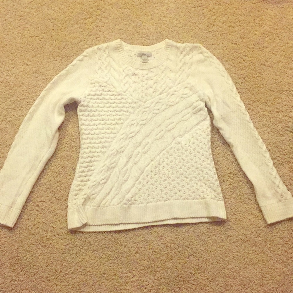 White sweater